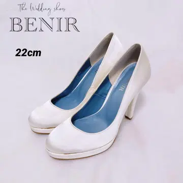 BENIR 베니루 새틴 펌프스 하이힐 22cm 12cm 힐