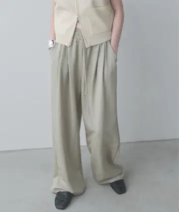 Aunt Marie's 이지 컬러 슬랙스 팬츠