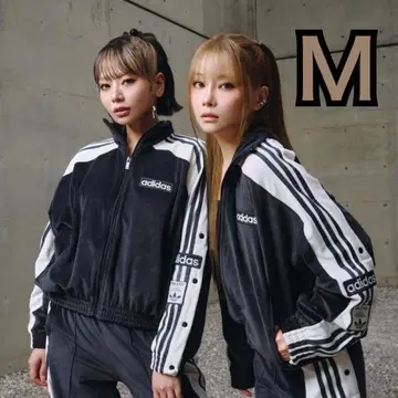 adidas W ADIBREAK VELOUR TT 블랙 M