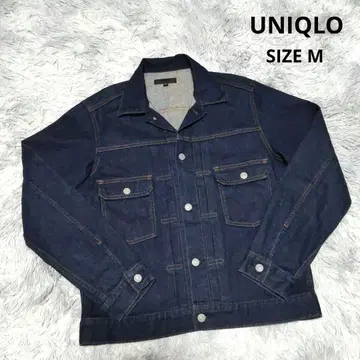 UNIQLO 유니클로 세컨드 데님 자켓 G 남성용 다크 네이비 M