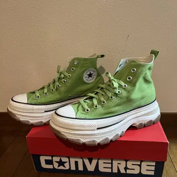 CONVERSE 그린 하이컷 스니커즈