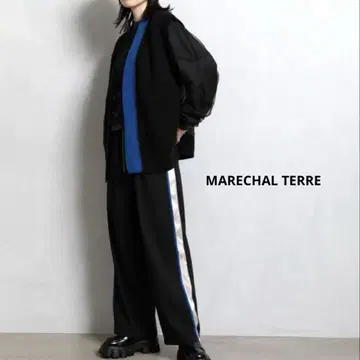 새상품 MARECHAL TERRE 사이드 라인 팬츠