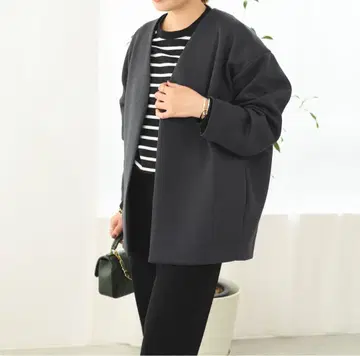 저널 스탠다드 종이상자 코쿤 가디건