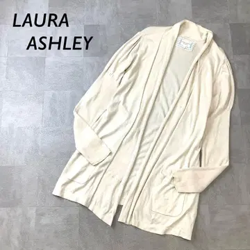 LAURA ASHLEY WEEKEND 니트 롱 가디건 베이지
