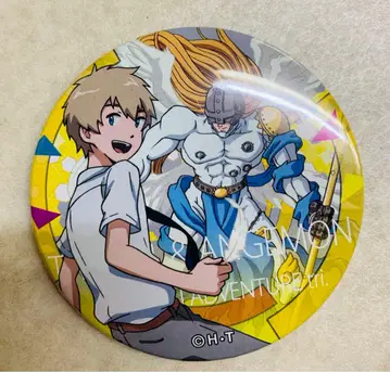 타카이시 타케루 & 엔젤몬 도 데카 캔뱃지 4th 극장 한정판