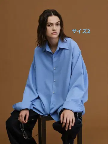 소에르테 Oversize L/S basic shirt /롱 슬리브 셔츠
