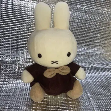 미피 봉제 인형 S 브라운