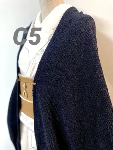 C-5 얇은 겉옷 루프 자카드 모몽가 코트 롱 겉옷 모몽가 코트