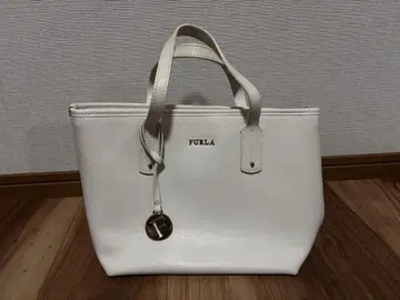 FURLA 화이트 핸드백
