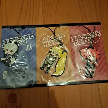 니코니코 제작소 러버 스트랩 시리즈 야네 하쿠 아키타 네루 카사네 테토