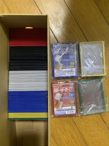 트레이딩 카드 컬러 로더 11 미사용 중고 합계 123장