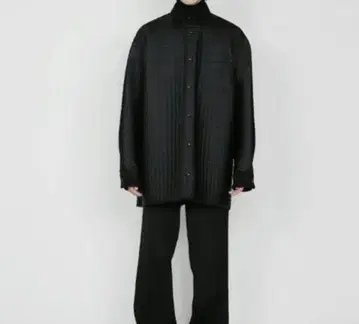 th 프로덕츠 오리엔탈 퀼트 재킷 블랙