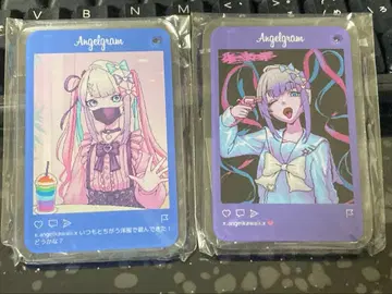 초텐짱 포토 프레임 아크릴 키링, 아크릴 스탠드 2종 세트