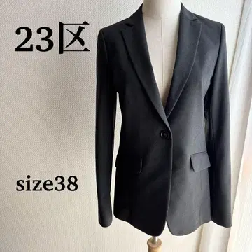 23구 테일러드 자켓 38 짙은 그레이 새상품급