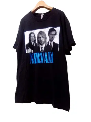 mexico NIRVANA 닐바나 밴드 T셔츠 L