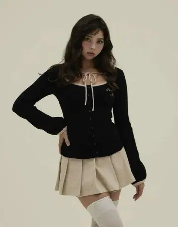 [ 미개봉 새상품 ] andmary Sonique knit tops