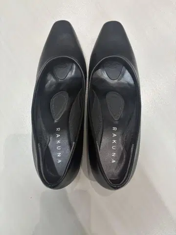 RAKUNA 블랙 펌프스 22.5cm 4E