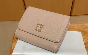 FURLA 3단 폴더형 지갑 핑크