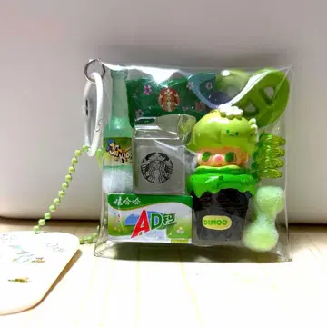 가챠 파우치 디모 그린 채워넣기 타입