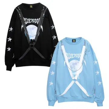 LISTEN FLAVOR 블루문 하네스 풀오버