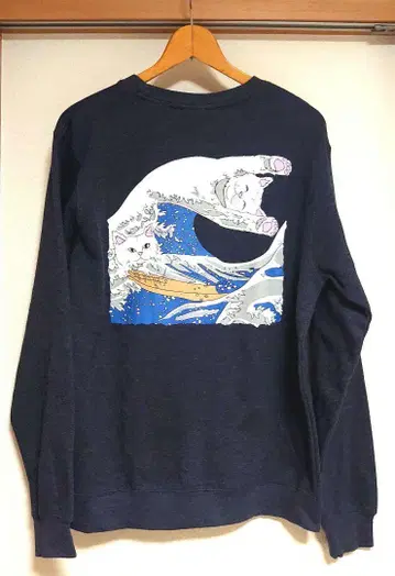 RIPNDIP 네이비 트레이닝복 M 가쓰시카 호쿠사이