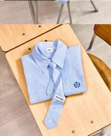 enhypen 굿즈 en-o'clock 넥타이 포함 셔츠 M 사이즈