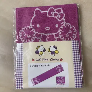 타월 커브스 Hello Kitty