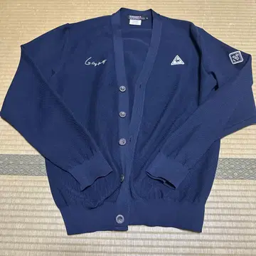 le coq sportif 네이비 가디건 LL