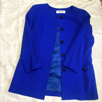 새상품급 pierre cardin 울 100% 노카라 코트, 자켓 XL