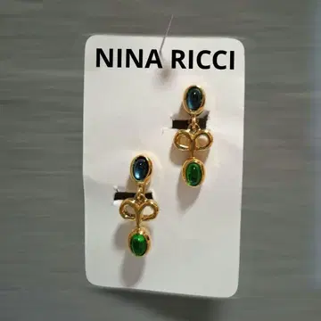 NINA RICCI 귀찌 골드 액세서리 NR 빈티지