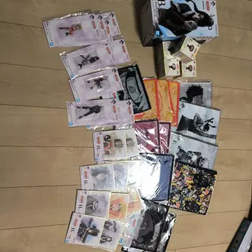 나루토 MASTERISE B 화이트 피규어 세트