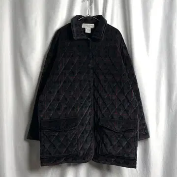 90s JONES NEWYORK SPORT 퀼팅 벨로아