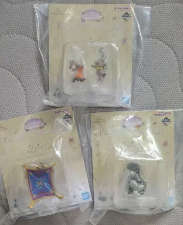 디즈니 프린세스 제일복권 E상 미니어처 피규어 참 묶음 판매