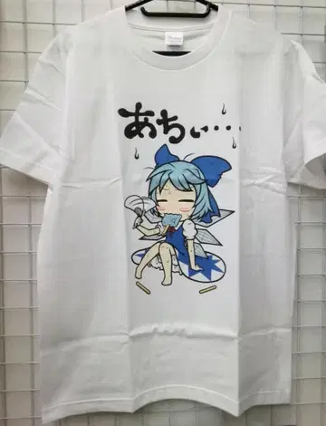 T셔츠 오리지널 프린트 남성용 동방project 치르노 메루카리 택배