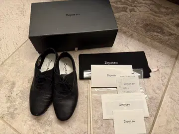 레페토 레이스업 슈즈 38 블랙