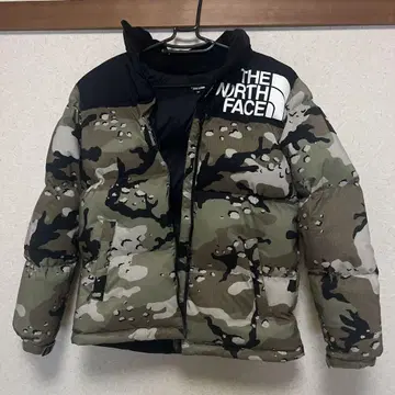 THE NORTH FACE 카모플라쥬 다운 자켓
