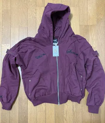 Amertan's Look 더블 지퍼 후드티