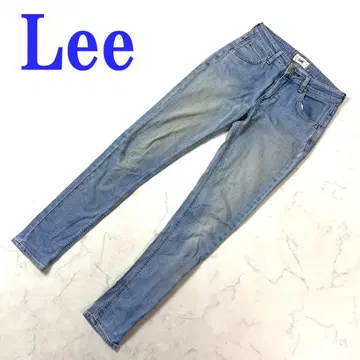 Lee 리 1730 스키니 데님 워시드 데님 M C4551