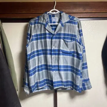 60s pilgrim 실크 셔츠