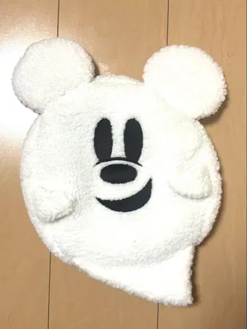 디즈니 할로윈 유령 베레모 복슬복슬