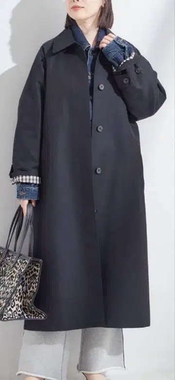 별주 Aquascutum x LESSAGE 스텐카라 코트