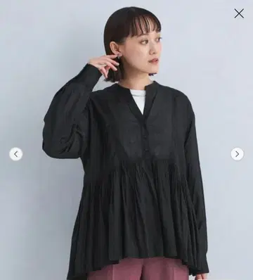 그린 라벨의 전방위 룩 블라우스