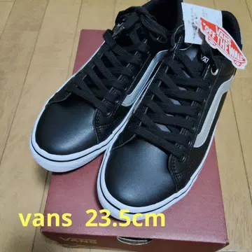[ 미사용 새상품 ] VANS 위클리 코트 블랙 스니커즈 23.5cm