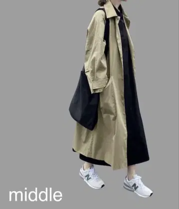 fashiru 스텐카라 코트 미들