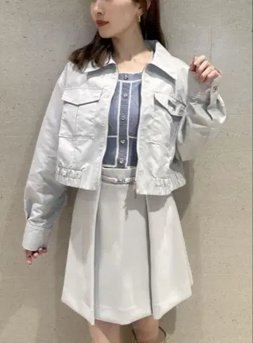 SNIDEL Sustainable 나일론 블루종