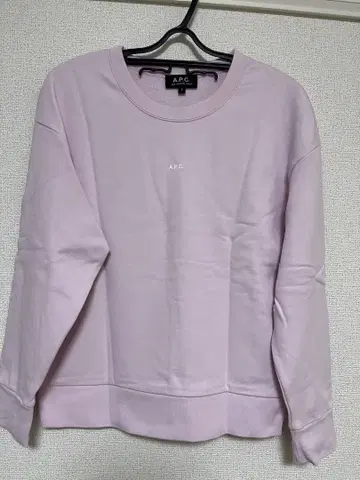 A.P.C. 연보라 ( 핑크 ) 크루넥 트레이닝복