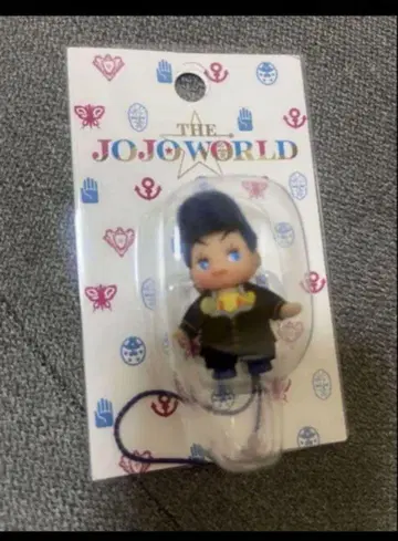 새상품 THE JOJO WORLD 큐피 콜라보 스트랩 히가시카타 죠스케