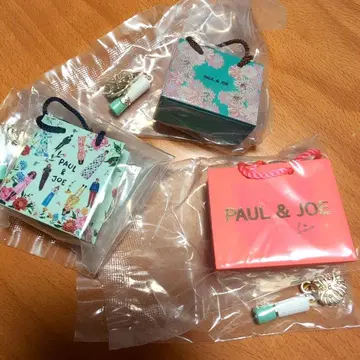 PAUL & JOE 쇼핑백 마스코트 참 컬렉션 가챠