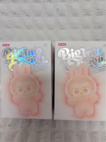 POP MART 2개 세트 Labubu Big into Energy
