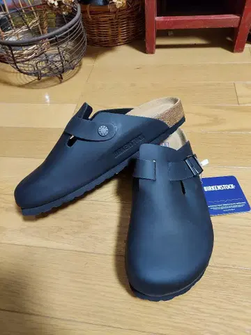 [ 미사용 새상품 ] BIRKENSTOCK 블랙 사보 샌들 39.25cm
